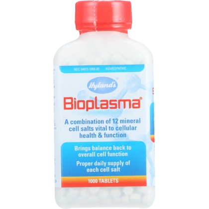 HYLANDS: Bioplasma Cell Salt,, 1000 Tablets