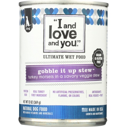 I&LOVE&YOU: Dog Food Can Gobble It Up Stew, 13 oz