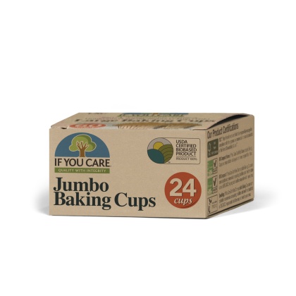 IF YOU CARE: Jumbo Baking Cups, 24 pc