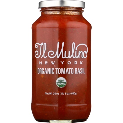 IL MULINO: Organic Tomato Basil Sauce, 24 fo