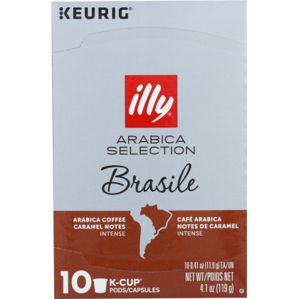 ILLYCAFFE: Arabica Selection K-Cup Pods Brasile, 4.1 oz