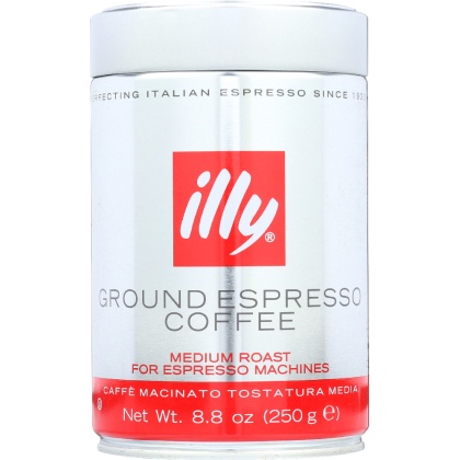 ILLYCAFFE: Coffee Ground Normale Fine, 8.8 oz