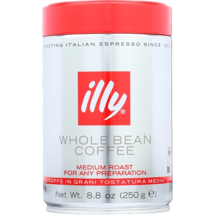 ILLYCAFFE: Coffee Wolebean Normale, 8.8 oz