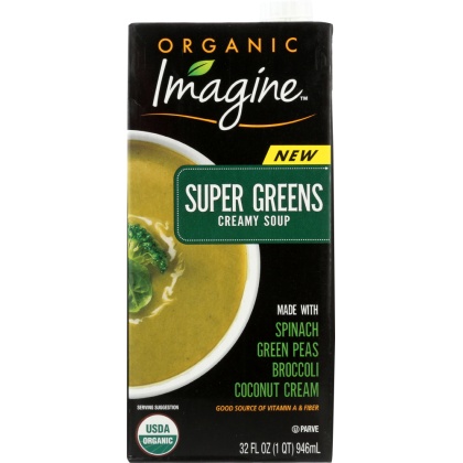 IMAGINE: Creamy Super Greens Soup Organic, 32 oz