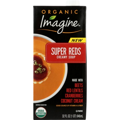 IMAGINE: Creamy Super Reds Soup Organic, 32 oz