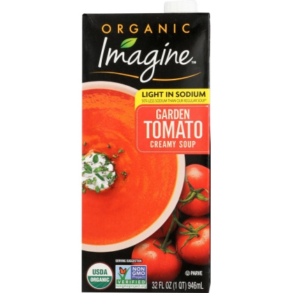 IMAGINE: Light In Sodium Creamy Garden Tomato Soup, 32 oz