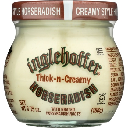 INGLEHOFFER: Thick-n-Creamy Horseradish, 3.75 oz