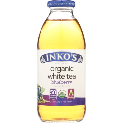 INKOS: Organic White Tea Blueberry, 16 Fl oz