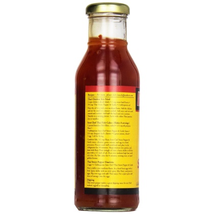 IRON CHEF: Thai Sweet Pepper & Garlic Sauce, 14 oz