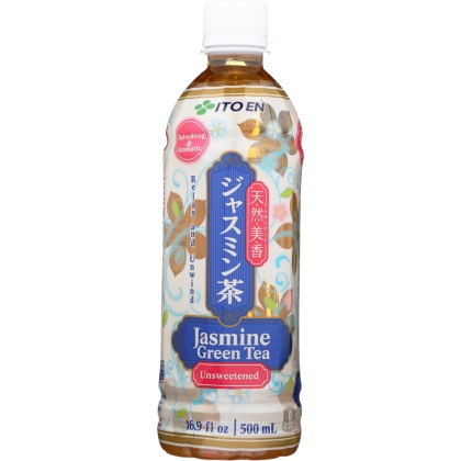 ITO EN: Unsweetened Green Jasmine Tea, 16.9 oz