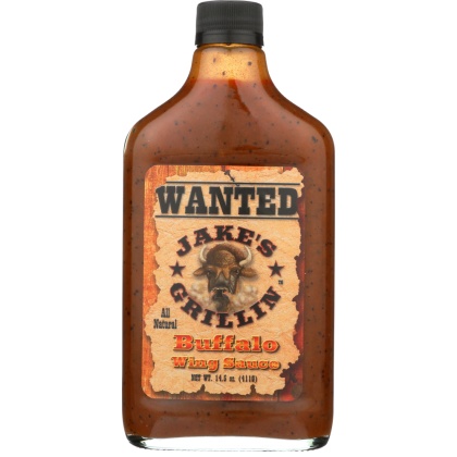 JAKES GRILLIN: Buffalo Wing Sauce, 14.5 oz