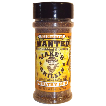 JAKES GRILLIN: Rub Poultry, 4.5 oz