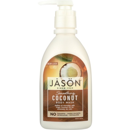 JASON: Body Wash Smoothing Coconut, 30 oz