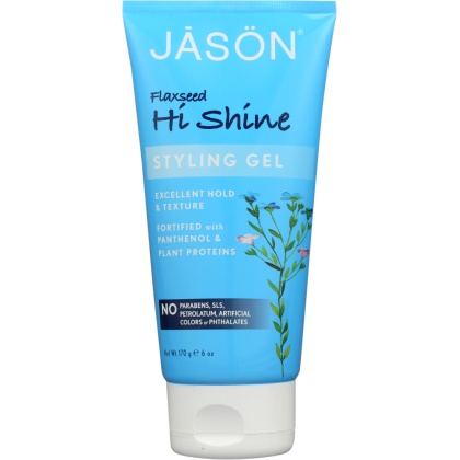 JASON: Flaxseed Hi Shine Styling Gel, 6 oz