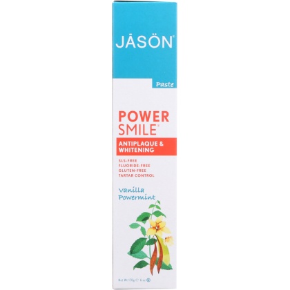 JASON: Toothpaste Powersmile Vanilla Mint. 6 oz