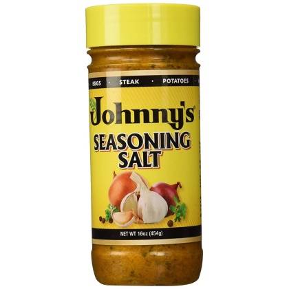 JOHNNYS FINE FOODS: Seasoning Salt, 16 oz