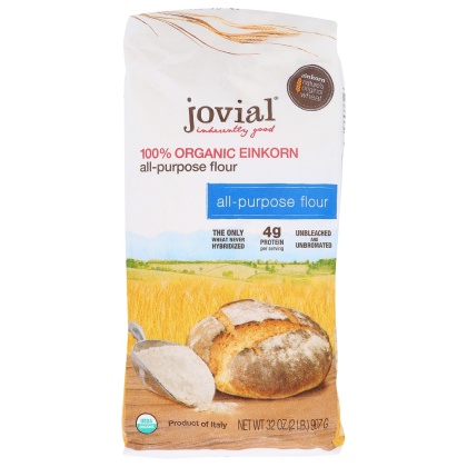 JOVIAL: Organic Einkorn All-Purpose Flour, 32 oz