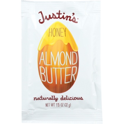 JUSTIN\'S: Almond Butter Squeeze Pack Honey, 1.15 oz