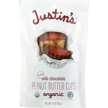 JUSTIN\'S: Mini Peanut Butter Milk Chocolate, 4.7 oz