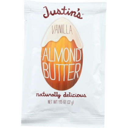 JUSTIN\'S: Nut Butter Vanilla Almond Butter, 1.15 oz