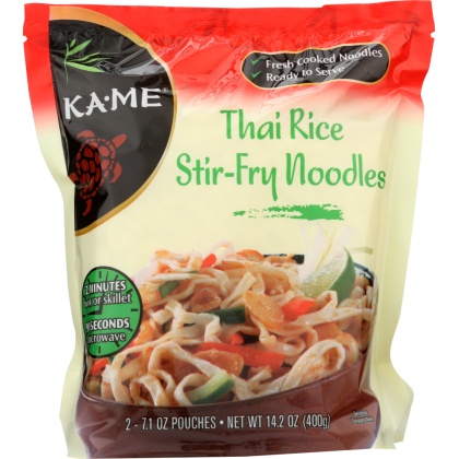 KA ME: Noodle Pack of 2 Stir Fry Thai Rice, 14.2 oz
