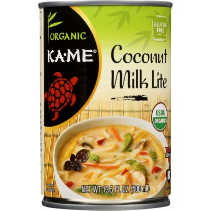 KA ME: Organic Coconut Milk Lite, 13.5 fo