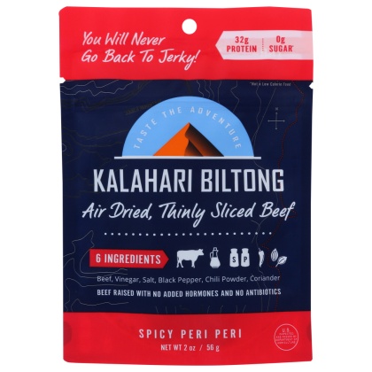 KALAHARI BILTONG: Biltong Peri Peri Flavor, 2 oz