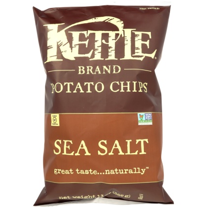 KETTLE FOODS: Sea Salt Potato Chips, 13 oz