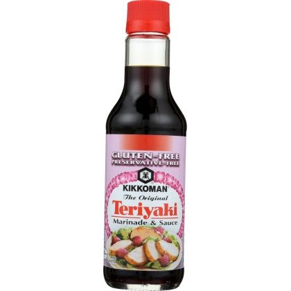 KIKKOMAN: Gluten-Free Teriyaki Marinade & Sauce, 10 oz