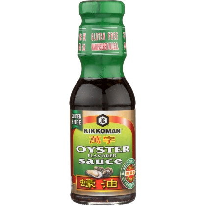 KIKKOMAN: Oyster Flavored Sauce Green Label, 12.4 oz