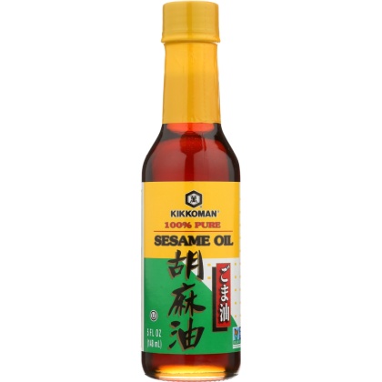 KIKKOMAN: Sesame Oil, 5 oz