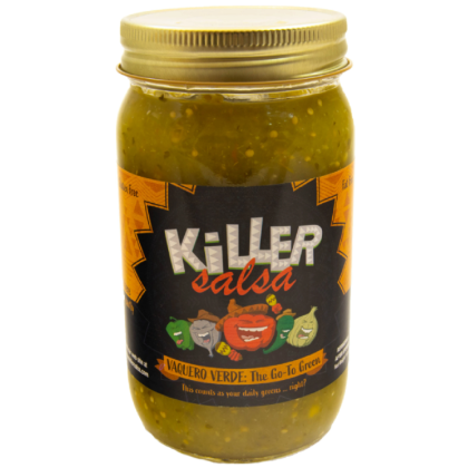 KILLER SALSA: Vaquero Verde Salsa, 16 oz