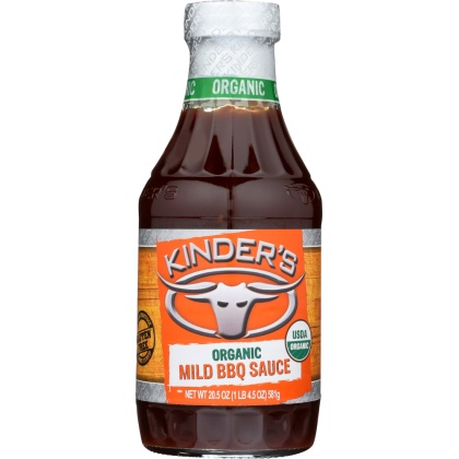 KINDERS: Organic Mild BBQ Sauce, 20.5 oz