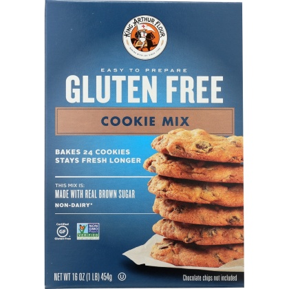 KING ARTHUR FLOUR: Gluten Free Cookie Mix, 16 oz