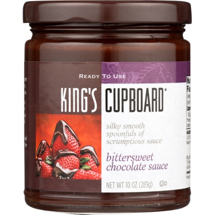 KINGS CUPBOARD: Bittersweet Chocolate Sauce, 10 oz