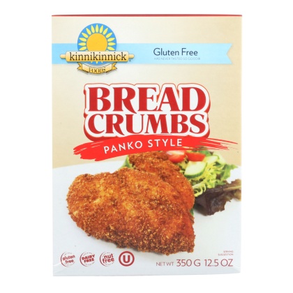 KINNIKINNICK: Bread Crumbs Panko Style Gluten Free, 12.5 oz