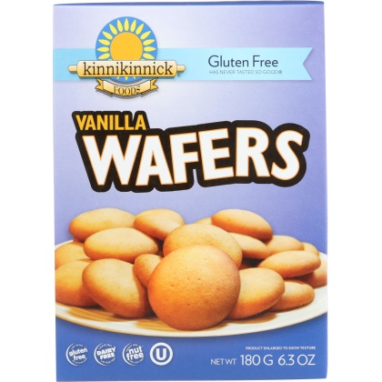 KINNIKINNICK: Gluten Free Vanilla Wafers, 6.3 oz