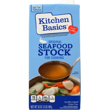 KITCHEN BASICS: Original Seafood Cooking Stock, 32 Oz