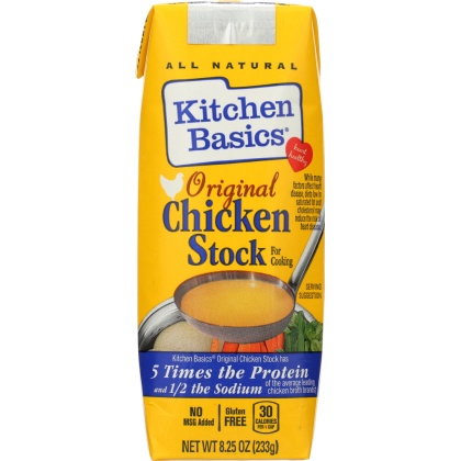 KITCHEN BASICS: Stock Chicken Gluten Free, 8.25 oz