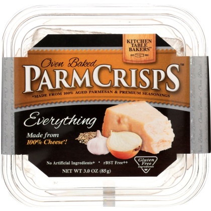 KITCHEN TABLE BAKERS: Cracker Everything Parmesan, 3 oz