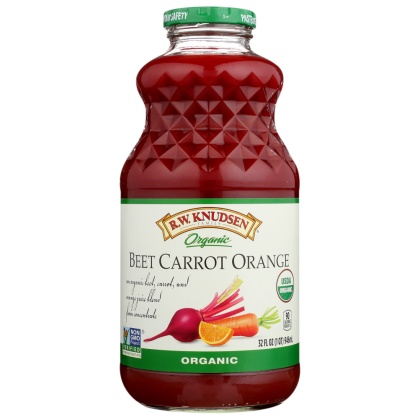 KNUDSEN: Organic Beet Carrot Orange Juice, 32 fl oz