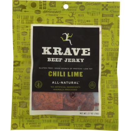 KRAVE: Beef Jerky Chili Lime 2.7 Oz