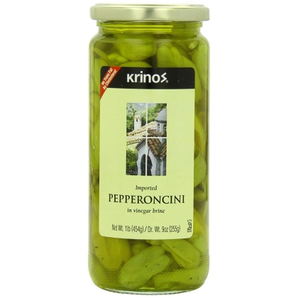 KRINOS: Pepperoncini, 16 oz