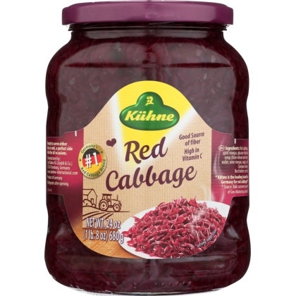 KUHNE: Red Cabbage, 24 oz