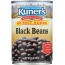 KUNER'S: Black Beans No Salt Added, 15 Oz