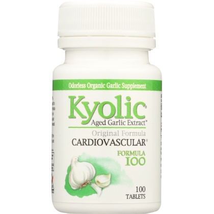 KYOLIC: Aged Garlic Extract Cardiovascular Formula 100, 100 Tablets