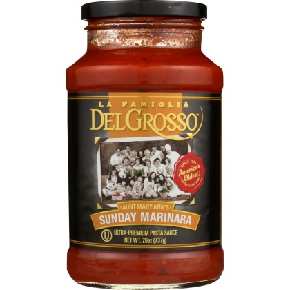 LA FAMIGLIA DELGROSSO: Sauce Pasta Marinara, 26 oz