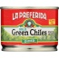 LA PREFERIDA: Diced Green Chiles Mild, 4 oz