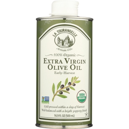 LA TOURANGELLE: Organic Extra Virgin Olive Oil, 500 ml