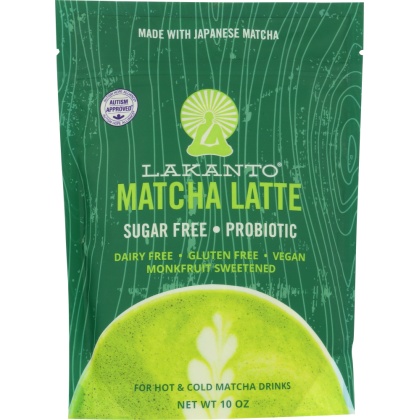 LAKANTO: Matcha Latte, 10 oz